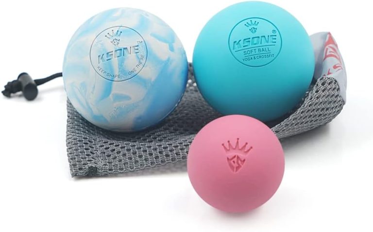KSONE Massage Lacrosse Balls -Massage Balls for Myofacial Release&Trig...