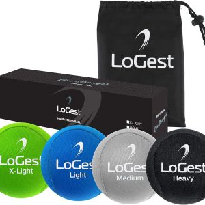 Logest Hand Stress Ball - Stress Reliever and Hand Exercise Ball - Ava...