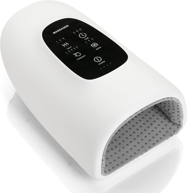 MIRELLE Hand Massager with Heat Compression, Pressure Point Therapy fo...