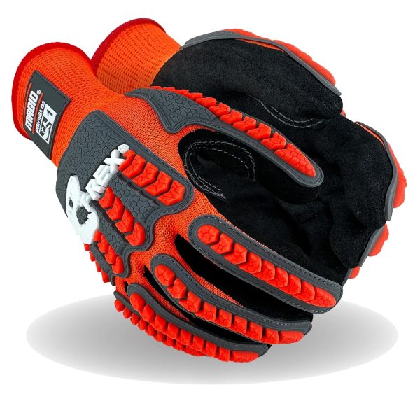 Magid Glove & Safety T-REX Impact-Resistant Gloves, 9/L, 1 Pair, Punct...