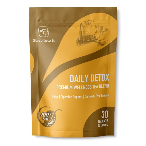 Organic Liver Detox Tea - Caffeine Free Skinny Tea - Herbal Slimming a...