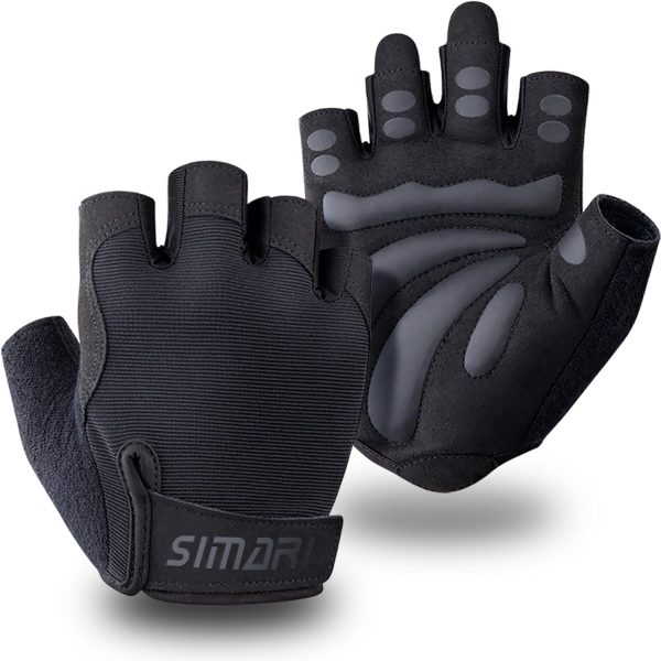SIMARI Breathable Workout Gloves for Men and Women, Padded Weight Lift...