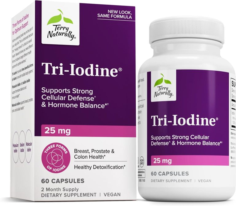 Terry Naturally Tri-Iodine - Dietary Supplement for Breast & Prostate ...