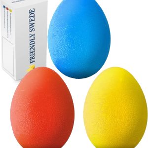 The Friendly Swede Stress Balls for Adults - 3 Squeeze Balls for Hand ...