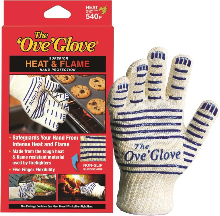 The Ove Glove - Superior Heat & Flame Hand Protection - Pack of 1 Oven...