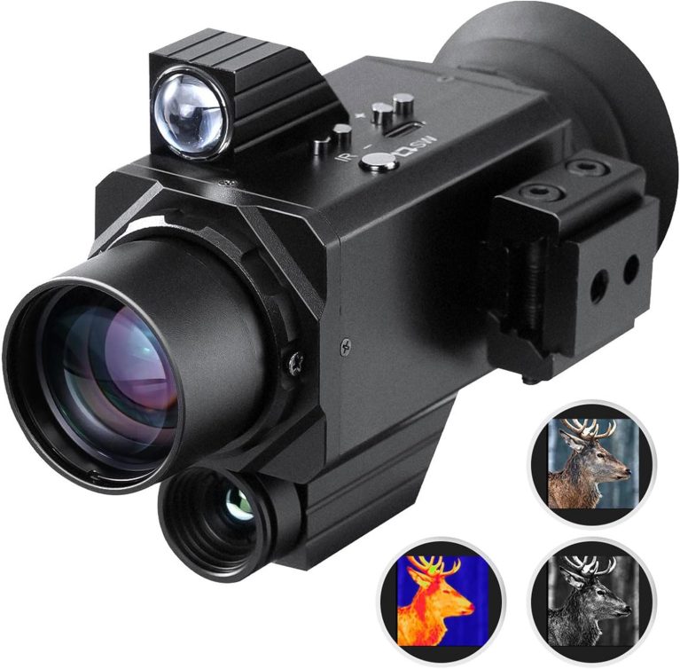 Thermal Monocular for Hunting, 296x192 (60 Hz), 4K Resolution, 11 Mode...