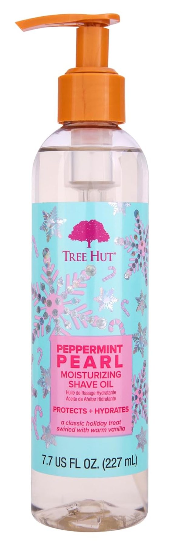 Tree Hut Peppermint Pearl Moisturizing Shave Oil | Made with Soothing ...