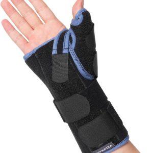 Velpeau Carpal Tunnel Wrist Brace with Thumb Stabilizer Night Support,...