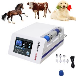 Veterinary ED Shock Wave, Livestock External Electric Massager with 7 ...