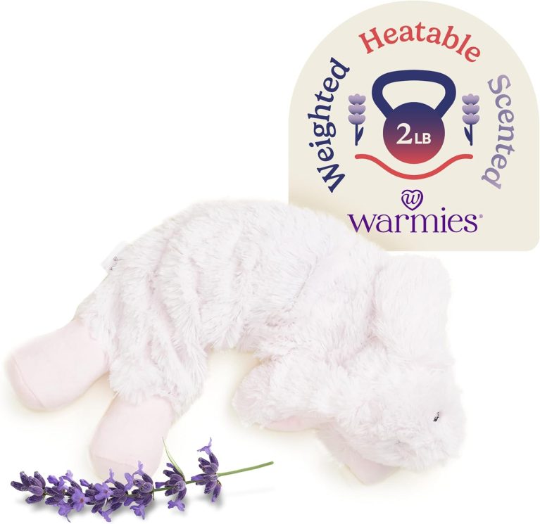 warmies Microwavable Neck & Shoulder Wrap - Heating & Cooling Plush Pa...