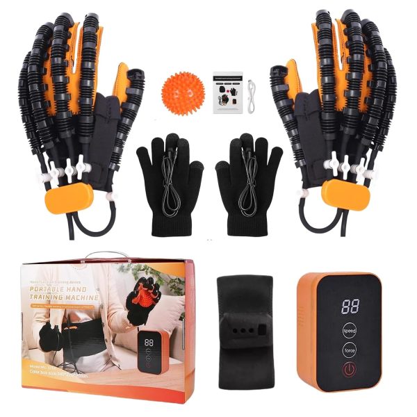 （Left+Right） Rehabilitation Robot Gloves,Stroke Gloves for Hemiplegia,...