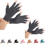 2 Pairs Arthritis Gloves, Compression Gloves Support and Warmth for Ha…