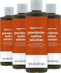Amazon Basics First Aid Antiseptic, 10% Povidone Iodine Solution, 8 Fl…