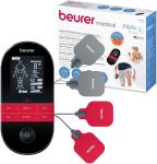 Beurer EM59 Digital 4-in-1 TENS, EMS, Massage & Heat Therapy Device fo…