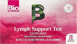 Bio Nutrition Lymph Support Tea, Caffeine Free, 30 Tea Bags, 2 oz (56 …