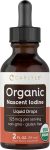 Carlyle Organic Nascent Iodine Liquid Drops | 2 fl oz | Vegan Suppleme…