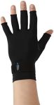 Copper Fit ICE Compression Gloves Infused with Menthol, Black, Large/X…