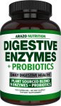 Digestive Enzymes with Probiotics – Multi Enzyme Nutritional Supplemen…