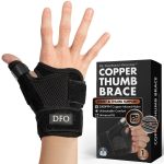 Dr. Frederick’s Original Reversible Copper Infused Wrist Thumb Brace -…