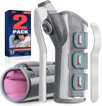 FEATOL 2 Pack Wrist Brace with Thumb Spica Splint for De Quervain’s Te…