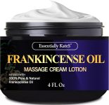 Frankincense Oil Massage Cream Lotion 4 Fl Oz – Medium Glide – Helps R…