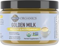 Garden of Life Organics Golden Milk Recovery & Nourishment Powder – 44…
