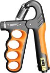 Grip Strength Trainer, Hand Grip Strengthener with Adjustable Resistan…