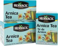 Herbacil Arnica Tea, Caffeine-Free, 3-Pack, 0.88 Oz, 25 Tea Bags per B…