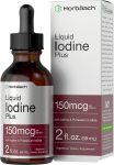 Horbäach Liquid Iodine Drops | 2 fl oz | 150 mcg | Iodine & Potassium …