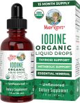 MaryRuth Organics Iodine Liquid Drops | Potassium Iodide | 1 Year Supp…