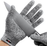 NoCry Premium Cut Resistant Gloves Food Grade — Level 5 Protection; Am…