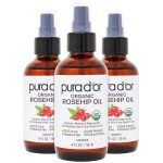 PURA D’OR ORGANIC Rosehip Seed Oil Hair Relaxer (4 Oz x3 = 12 Oz) 100%…