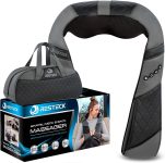 RESTECK Massagers for Neck and Back with Heat – Deep Tissue 3D Kneadin…