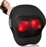 Rechargeable Back and Neck Massager with Heat,U6 New Upgrade Back Mass…