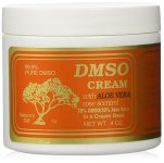 DMSO Cream with Aloe Vera, 4 oz – Rose Scented Skin Moisturizer for Adults