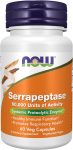 NOW Foods Supplements, Serrapeptase 60,000 Units of Activity