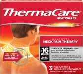ThermaCare Air-Activated Heatwraps, Neck, Wrist & Shoulder, 3 HeatWrap…