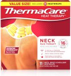 ThermaCare Heat Wraps for Neck & Shoulder Pain Relief – Portable Adhes…