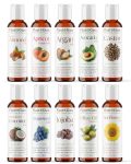 Top 10 Carrier Oil Variety Set 2 oz – Cold Pressed 100% Pure Natural, …