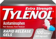 Tylenol Extra Strength Acetaminophen Rapid Release Gels, Extra Strengt…