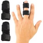 Vive Finger Splint (2 Pack) – Universal Finger Straightener – Broken a…