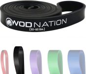 WOD Nation Pull Up Assistance Bands (10-175lbs Band) – Best for Pullup…