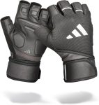 adidas Wrist Wrap Training & Weightlifting Gloves, Fingerless Workout …