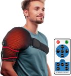 sticro Shoulder Heating Pad Massager for Pain Relief, Vibration Massag…