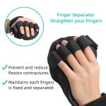 Fanwer Stroke Resting Hand Splint – Night Immobilizer Wrist Finger Bra…