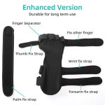 Fanwer Stroke Resting Hand Splint – Night Immobilizer Wrist Finger Bra…