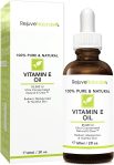Vitamin E Oil – 100% Pure & Natural, 85,800 IU. Repair Dry, Damaged Sk…
