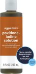 Amazon Basics First Aid Antiseptic, 10% Povidone Iodine Solution First…