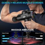 TOLOCO Massage Gun, Deep Tissue Back Massage for Athletes for Pain Rel…