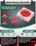 Lunix LX23 Red Light Therapy for Hand, 50 Triple Chips LED 850 and 660…